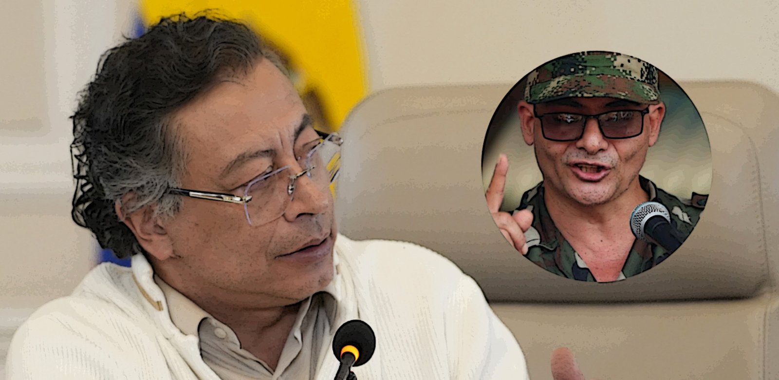 “Me quería matar” duras acusaciones de Gustavo Petro contra Iván Mordisco