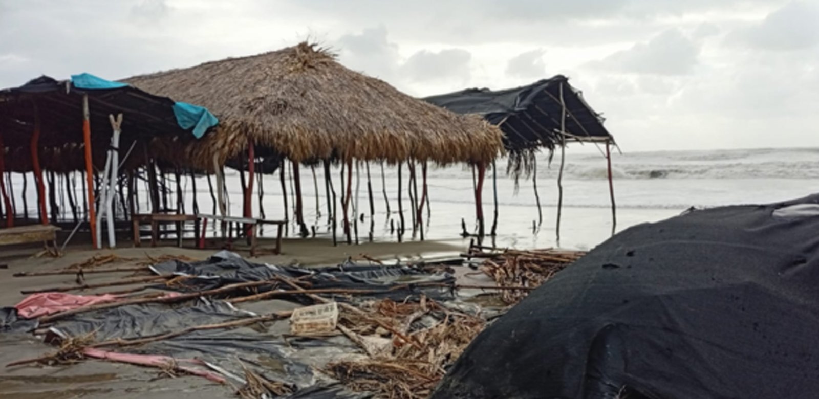 Agua, residuos y olvido: los efectos del frente frio en el caribe colombiano