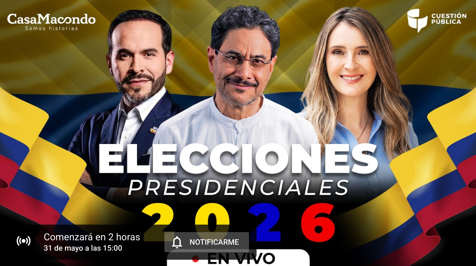 Cuestión Pública- EnVivo Oscar Chala