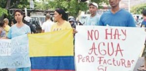 ¿Y el agua para cuando en Santa Marta?